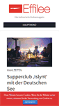 Mobile Screenshot of effilee.de